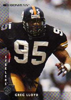 Greg Lloyd Pittsburgh Steelers 1997 Donruss NFL #130